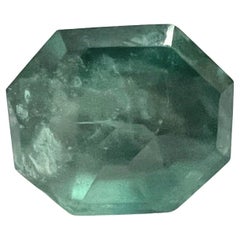 10.35ct Radiant Cut Natural Non-Oil Green Emerald Gemstone