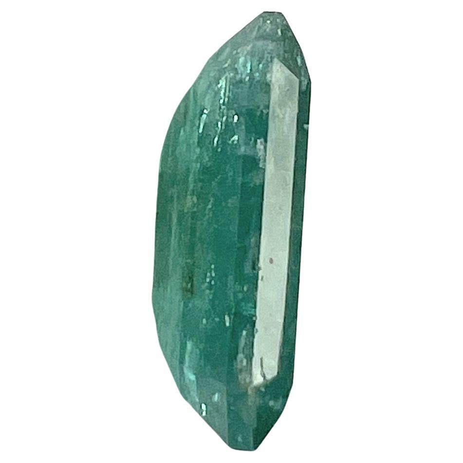 Women's or Men's NO RESERVE 7.90ct NON-OILED  Natural EMERALD Gemstone For Sale