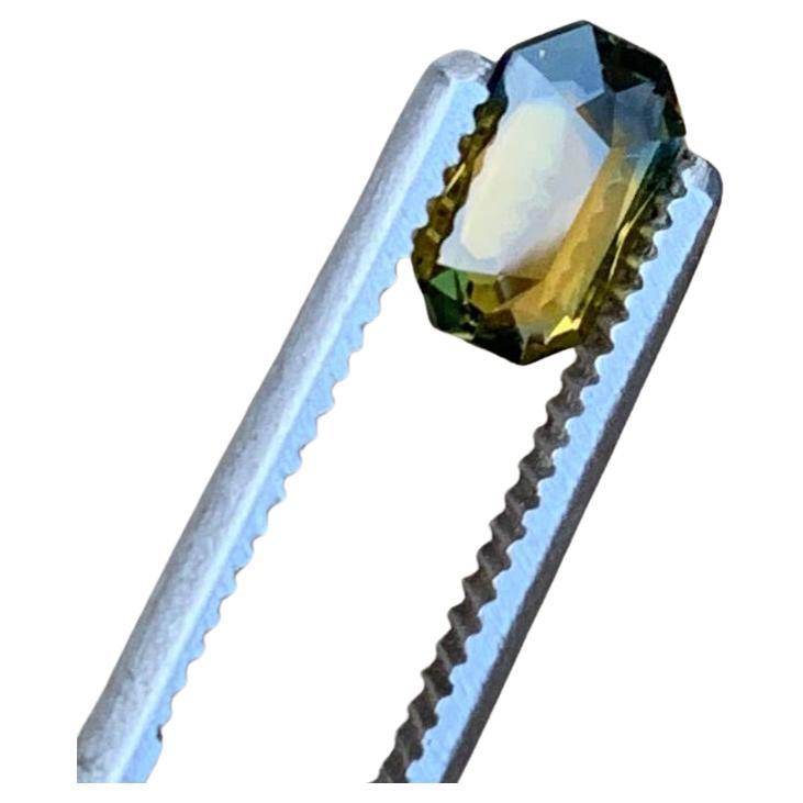 Elevate your jewelry collection with our stunning 8.9mmx 5.5mm 1.80ct Princess Cut Natural Unheated Parti Sapphire, a mesmerizing gem that effortlessly blends hues of yellow, blue, and green in a captivating dance of colors. 

This Loupe Clean