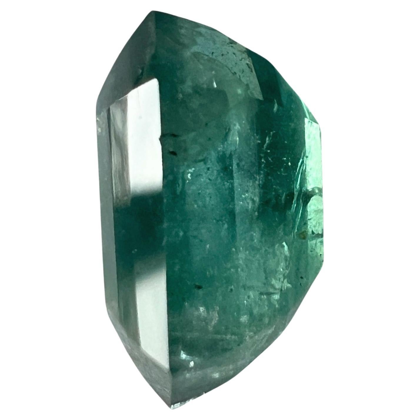 3.50ct Non-Oil Emerald Gemstone In New Condition In Sheridan, WY