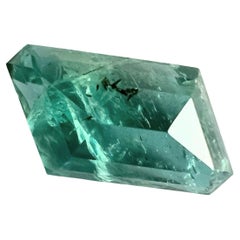 3.10ct Rectangular Cut Non-Oil Emerald Gemstone