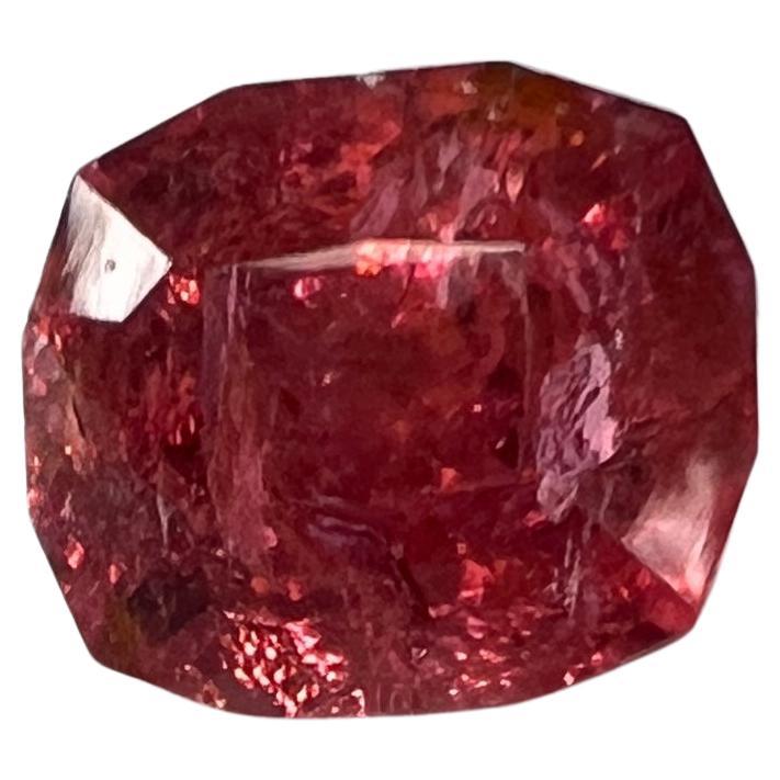 7.5ct Deep Pink Cushion Rubellite Gemstone  For Sale