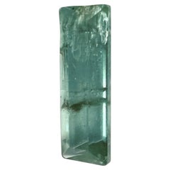 3,65ct nicht geölter rechteckiger natürlicher Smaragd Edelstein