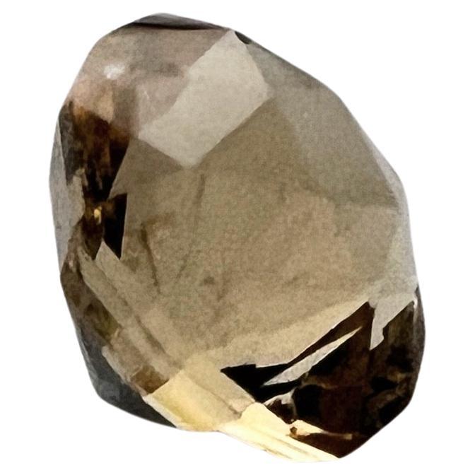 5.89ct Brilliant Cut UNHEATED Natural Citrine Gemstone  In New Condition For Sale In Sheridan, WY