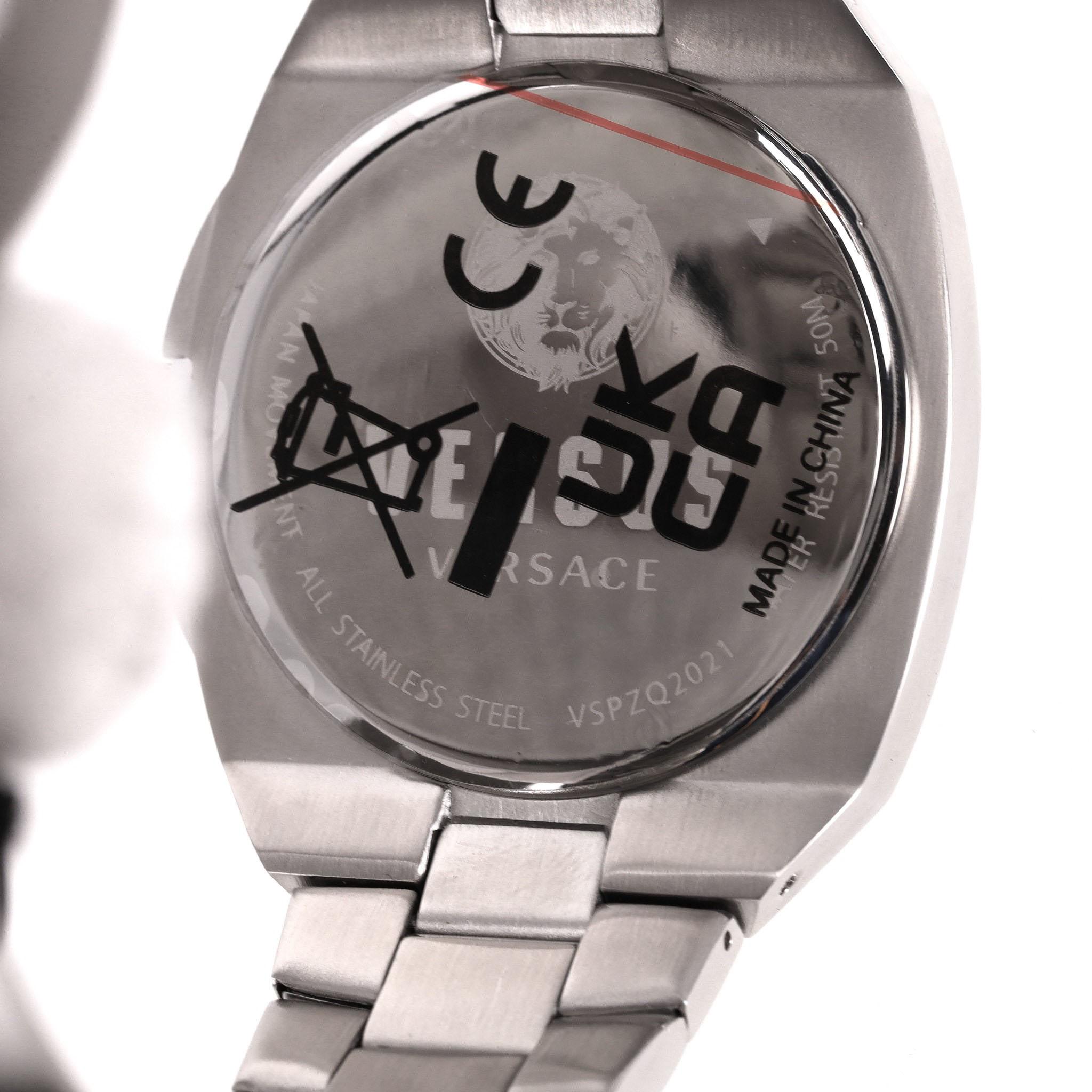 Orologio Reaction Versace in acciaio inossidabile in vendita 6
