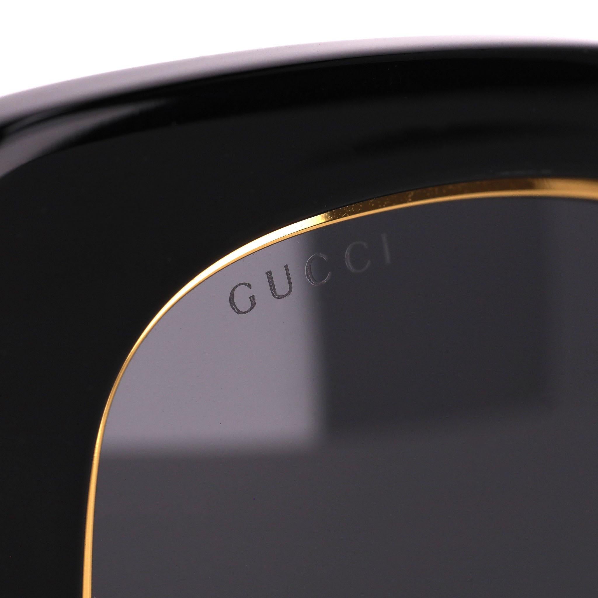 Occhiali da sole quadrati Gucci in vendita 1