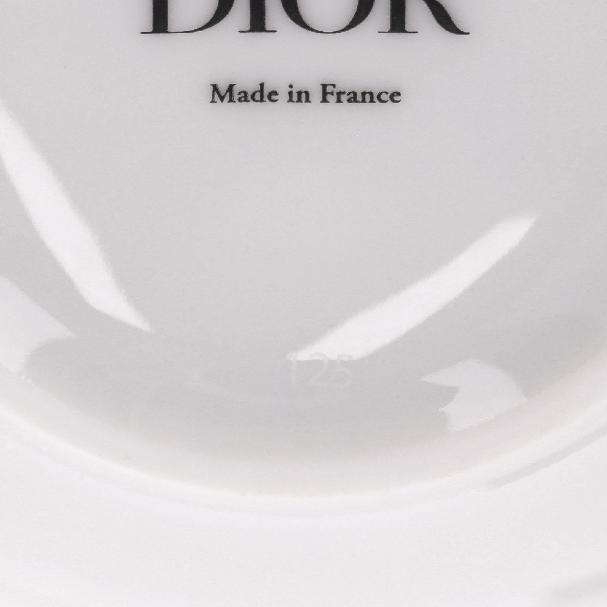 Dior Set Of Three Cabinet de La Mer Limoges Porcelain Bowls For Sale 1