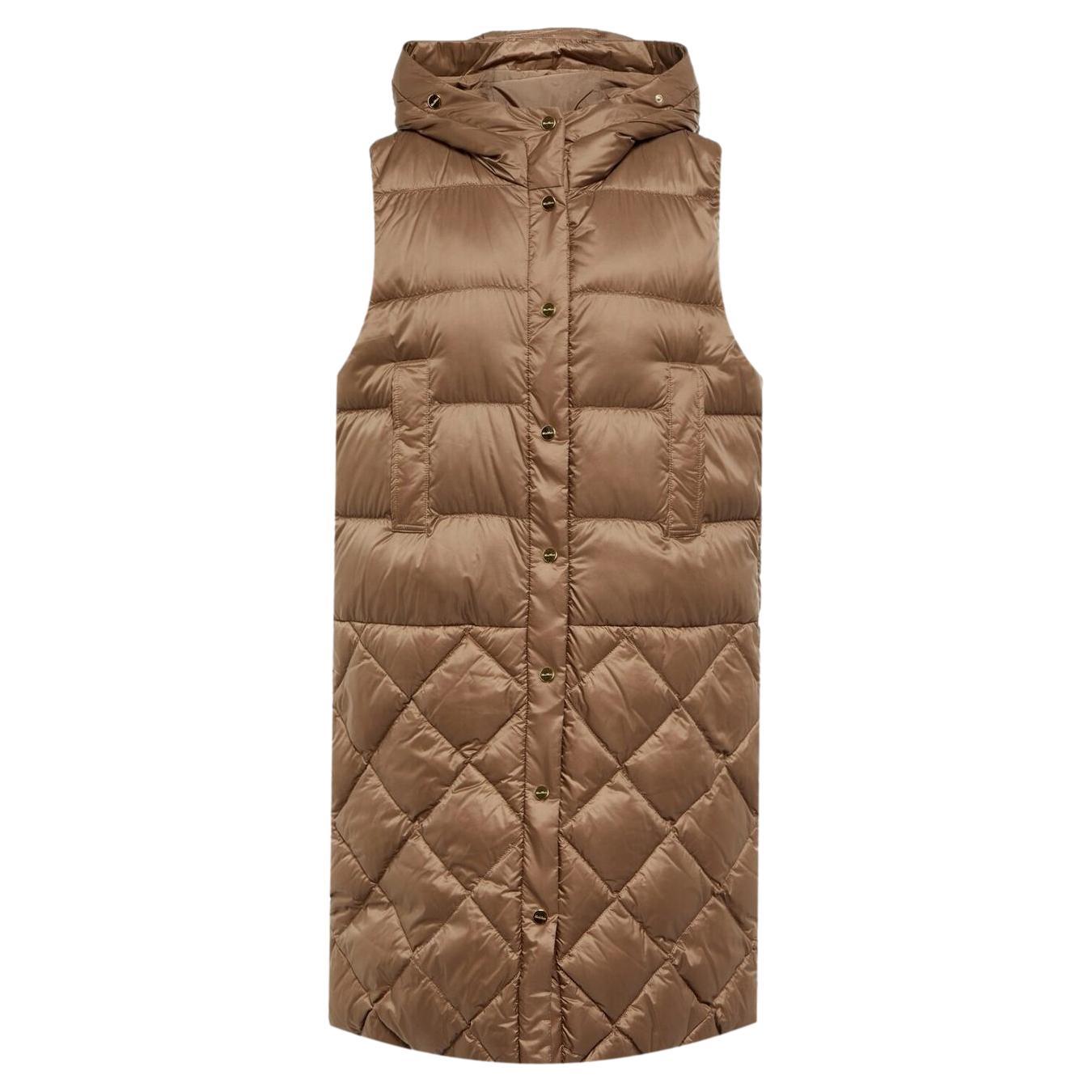 Max Mara - Gilet trapuntato in piuma d'oca in vendita