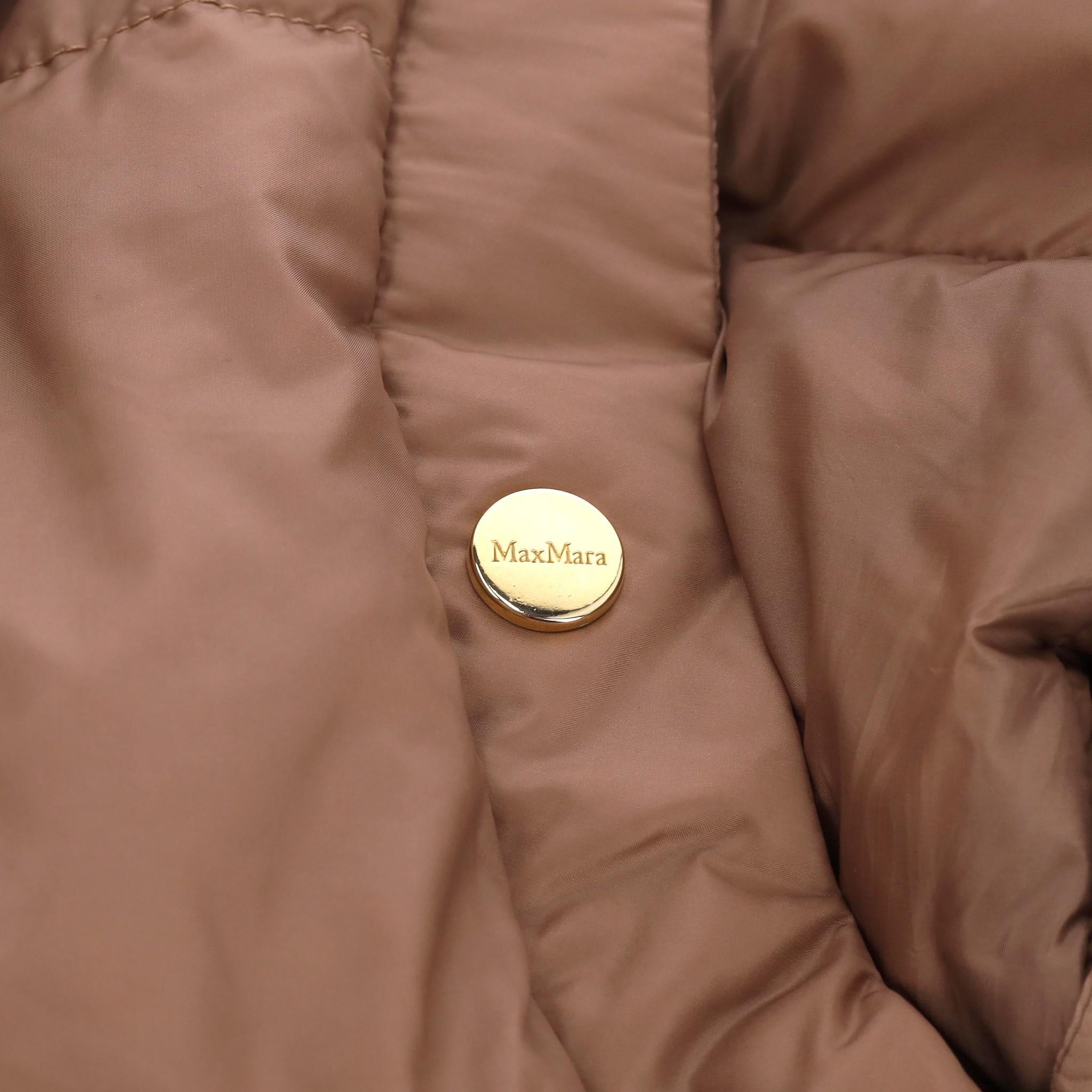Max Mara - Gilet trapuntato in piuma d'oca in vendita 4