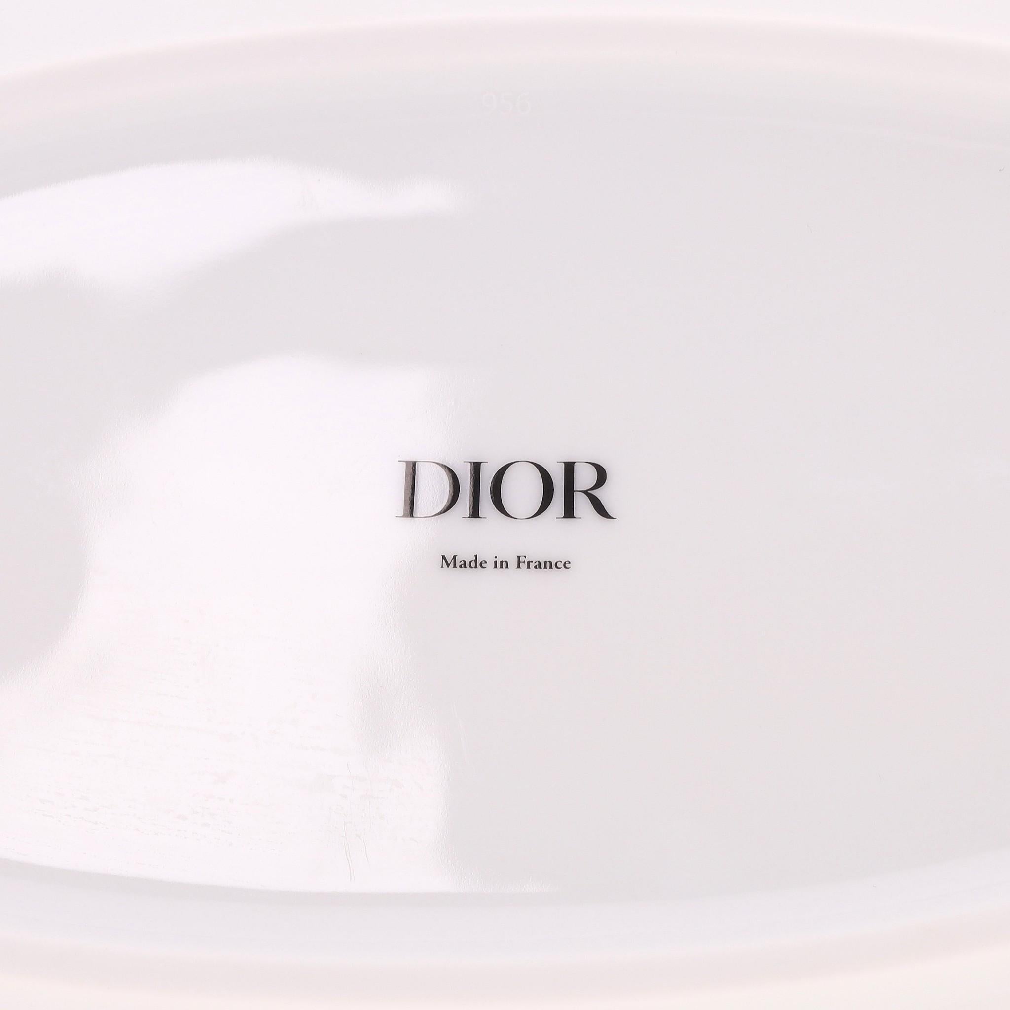 Dior Toile de Jouy Limoges Porzellan Relish Dish für Damen oder Herren im Angebot