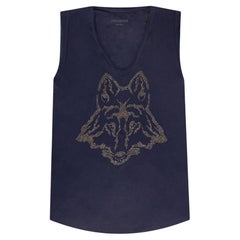 Top de cristal con motivo de lobo Zadig & Voltaire