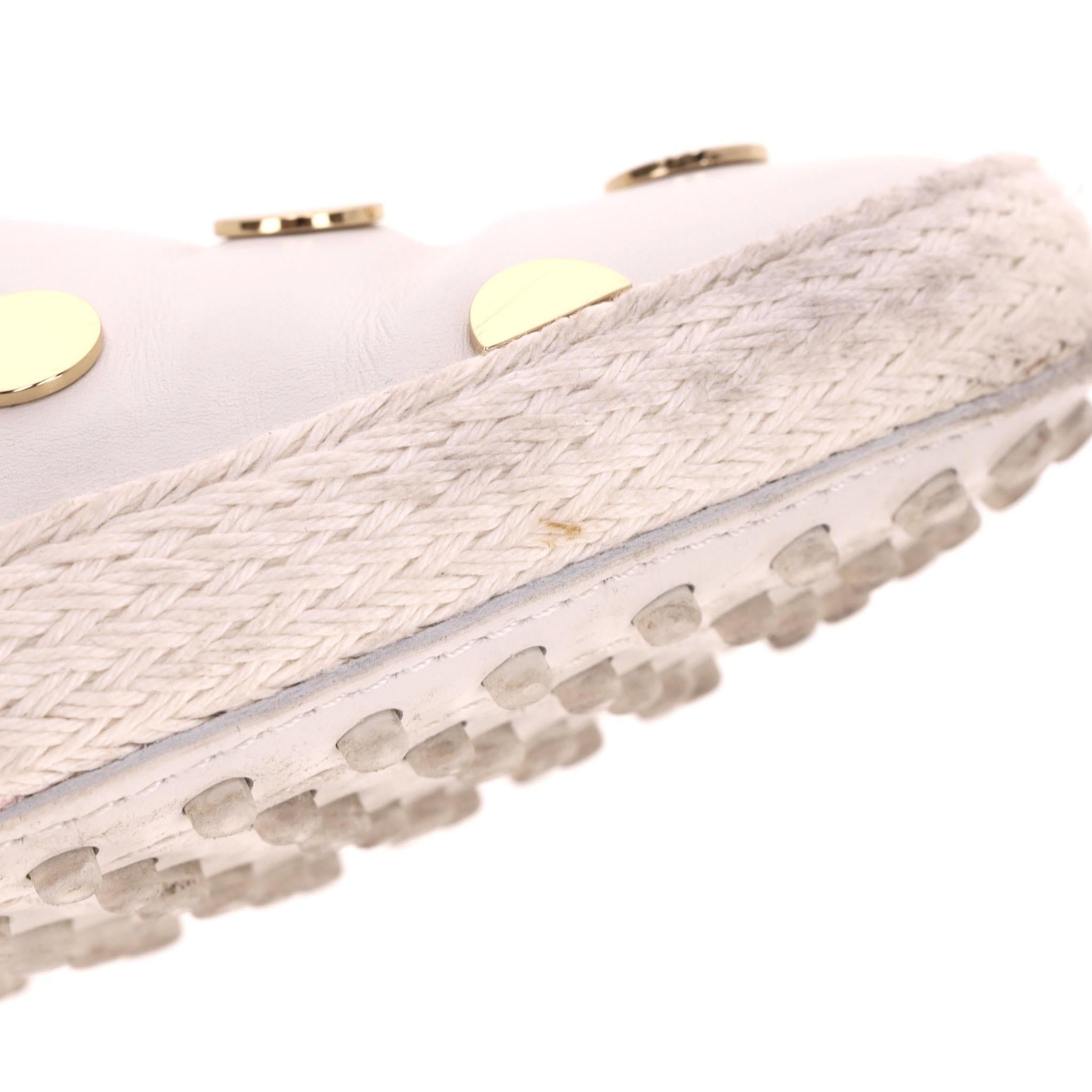 Tod's - Gommino - Mocassins en cuir avec clous à pois en vente 6