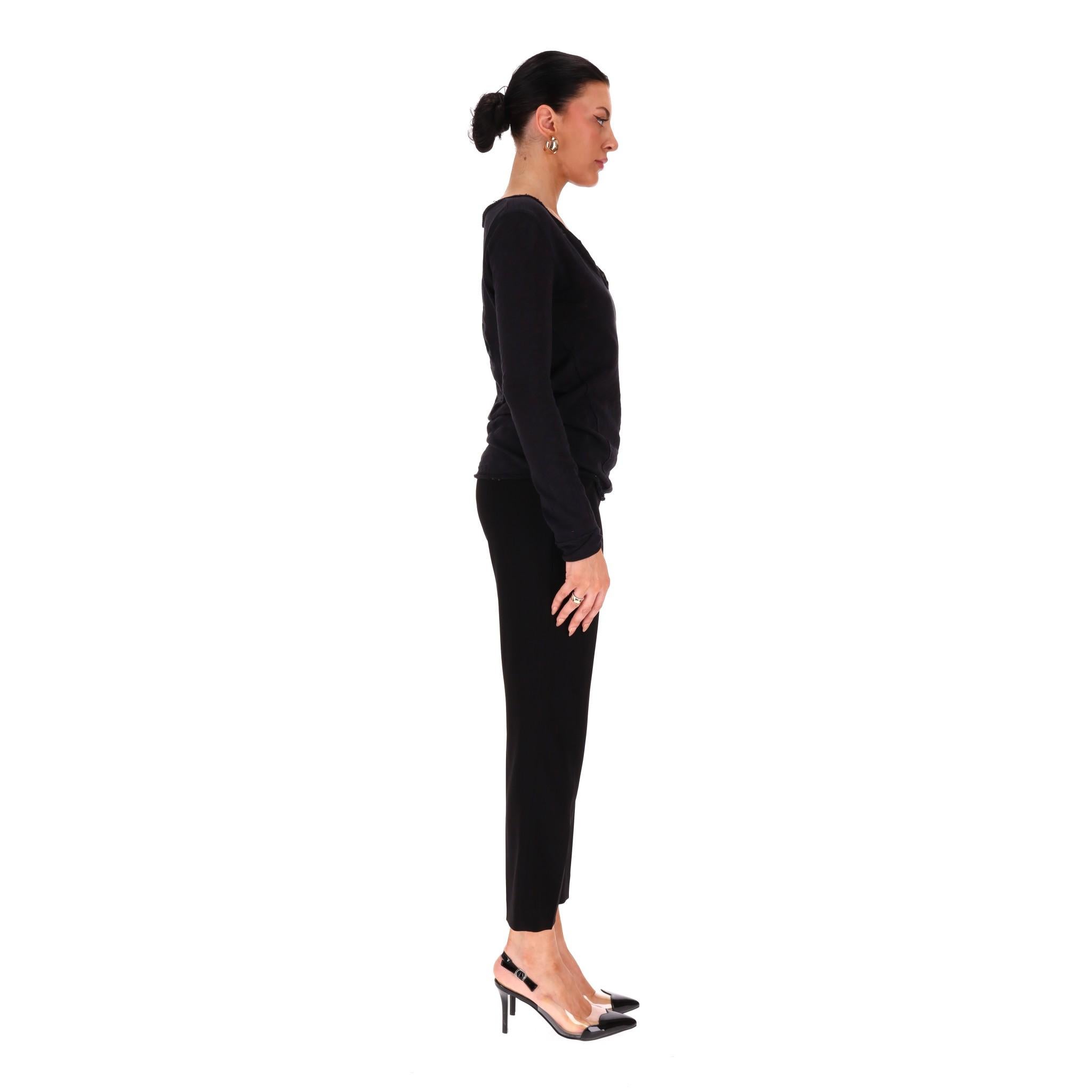 Top de algodón desgastado con motivo de calavera Zadig & Voltaire Negro en venta