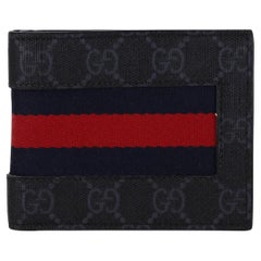 Cartera Billetera Gucci GG Supreme Monogram Web Stripe
