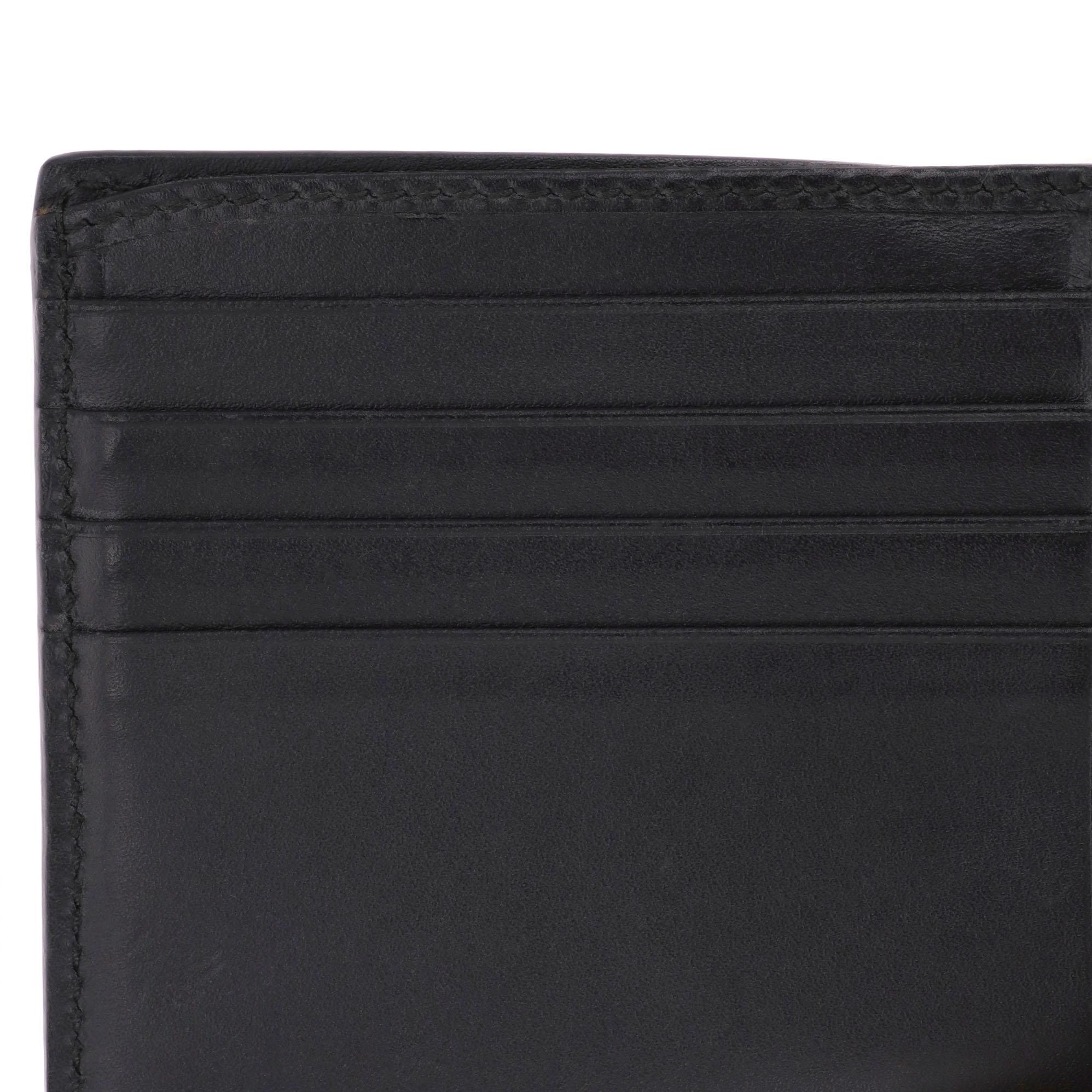 Gucci GG Supreme Monogram Web Stripe Portafoglio Bi-Fold in vendita 2