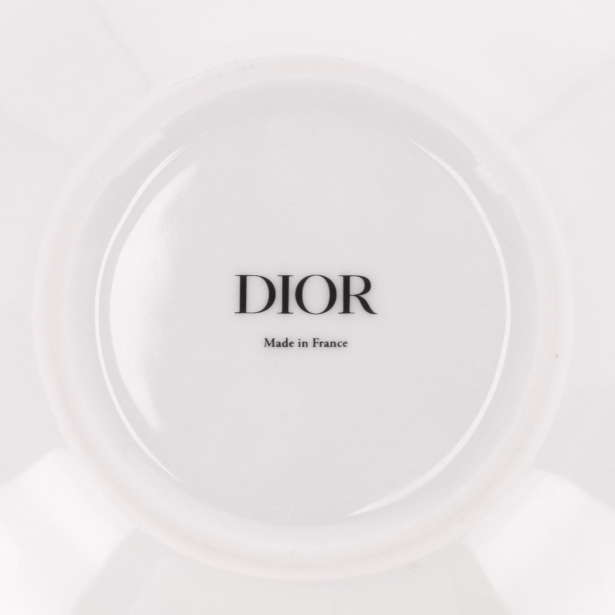 Dior Toile de Jouy Limoges Bol à céréales en porcelaine Unisexe en vente