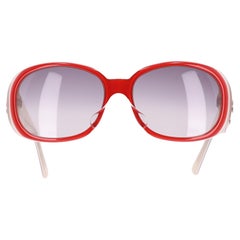 Chanel Sunglasses With Camellia Flower &  'CC' Logo To The Arms