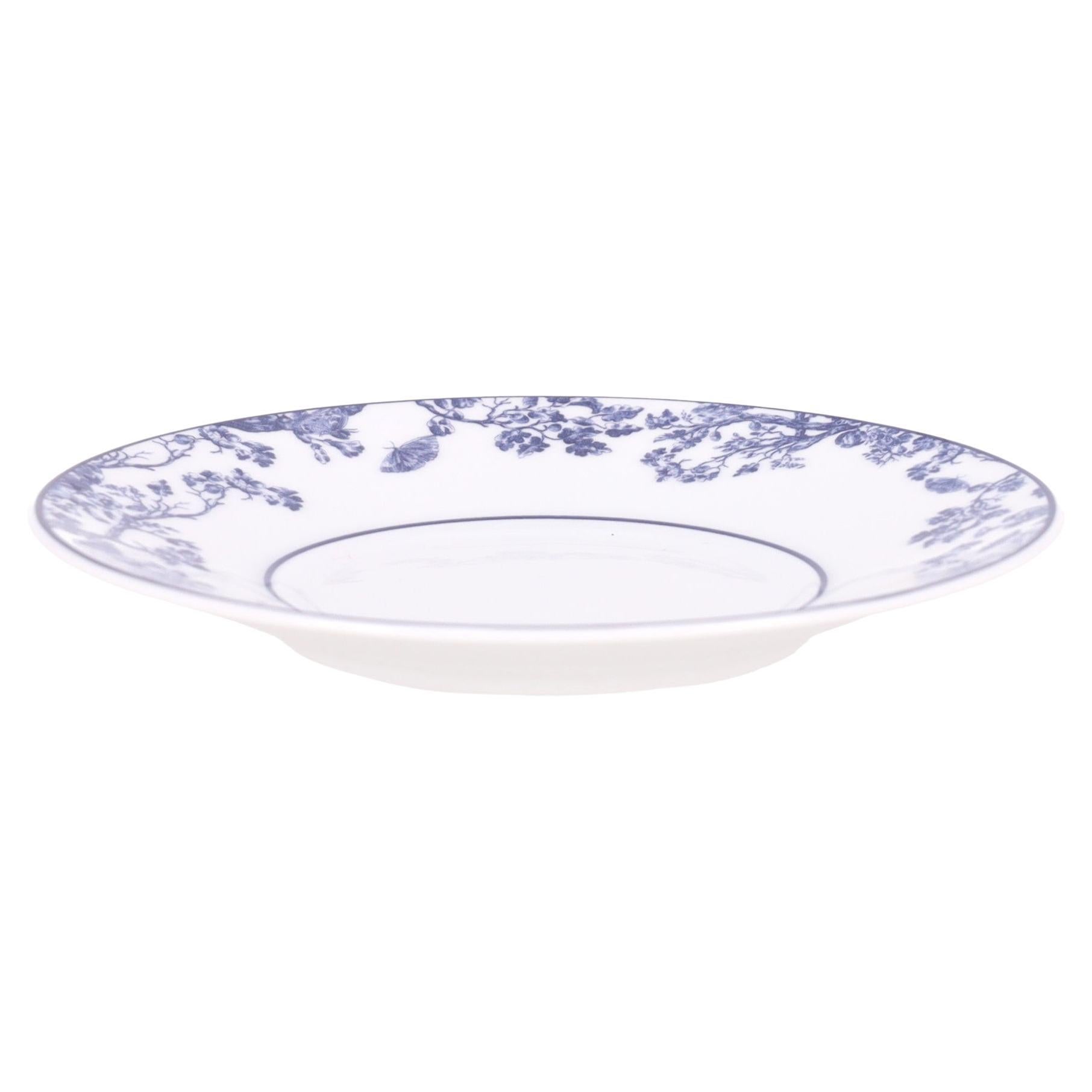 Dior Toile de Jouy Limoges Tasse à thé soucoupe en porcelaine