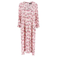 Isabel Marant Printed Silk Midi Dress
