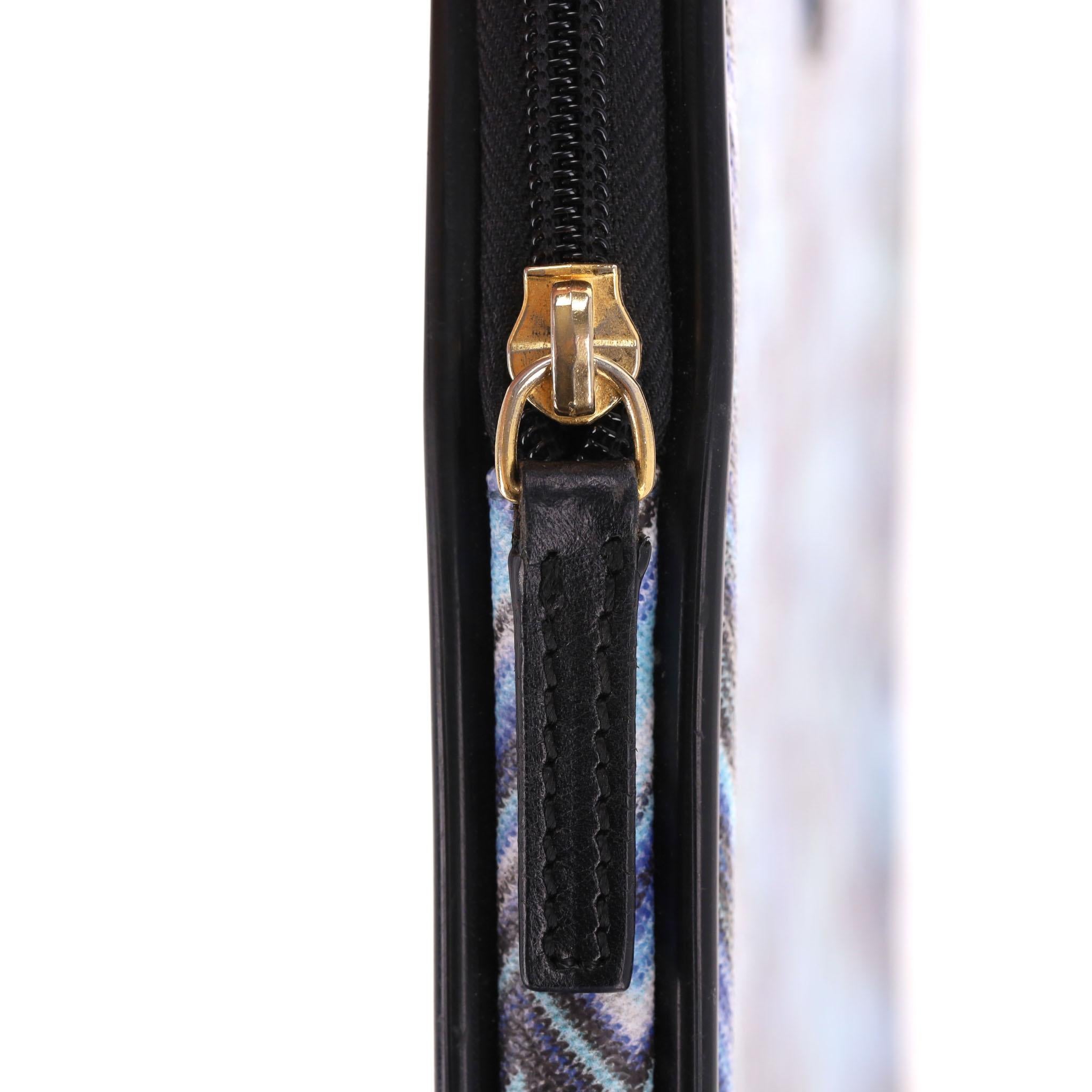 Borsa per computer portatile Missoni a zig zag in vendita 5