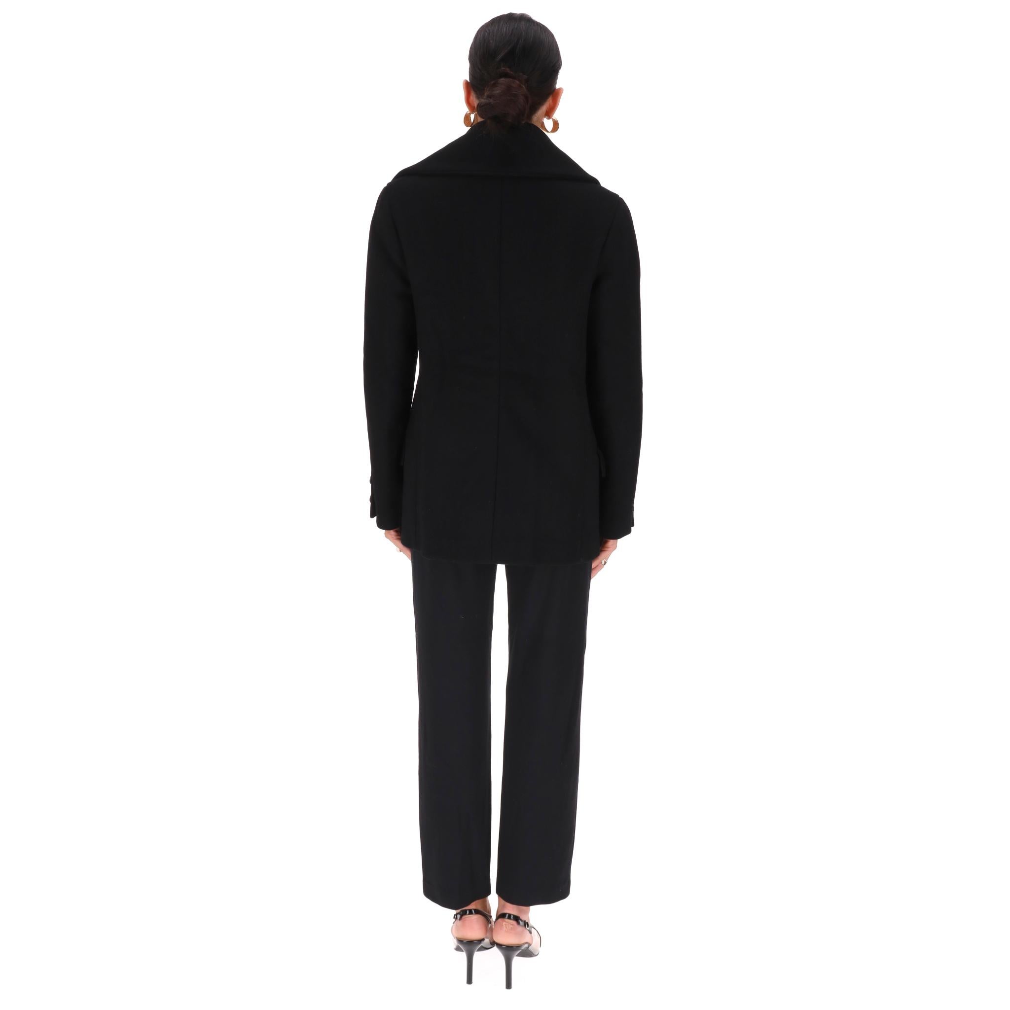 Jil Sander Abrigo de lana con doble botonadura en Excelente estado para la venta en London, GB