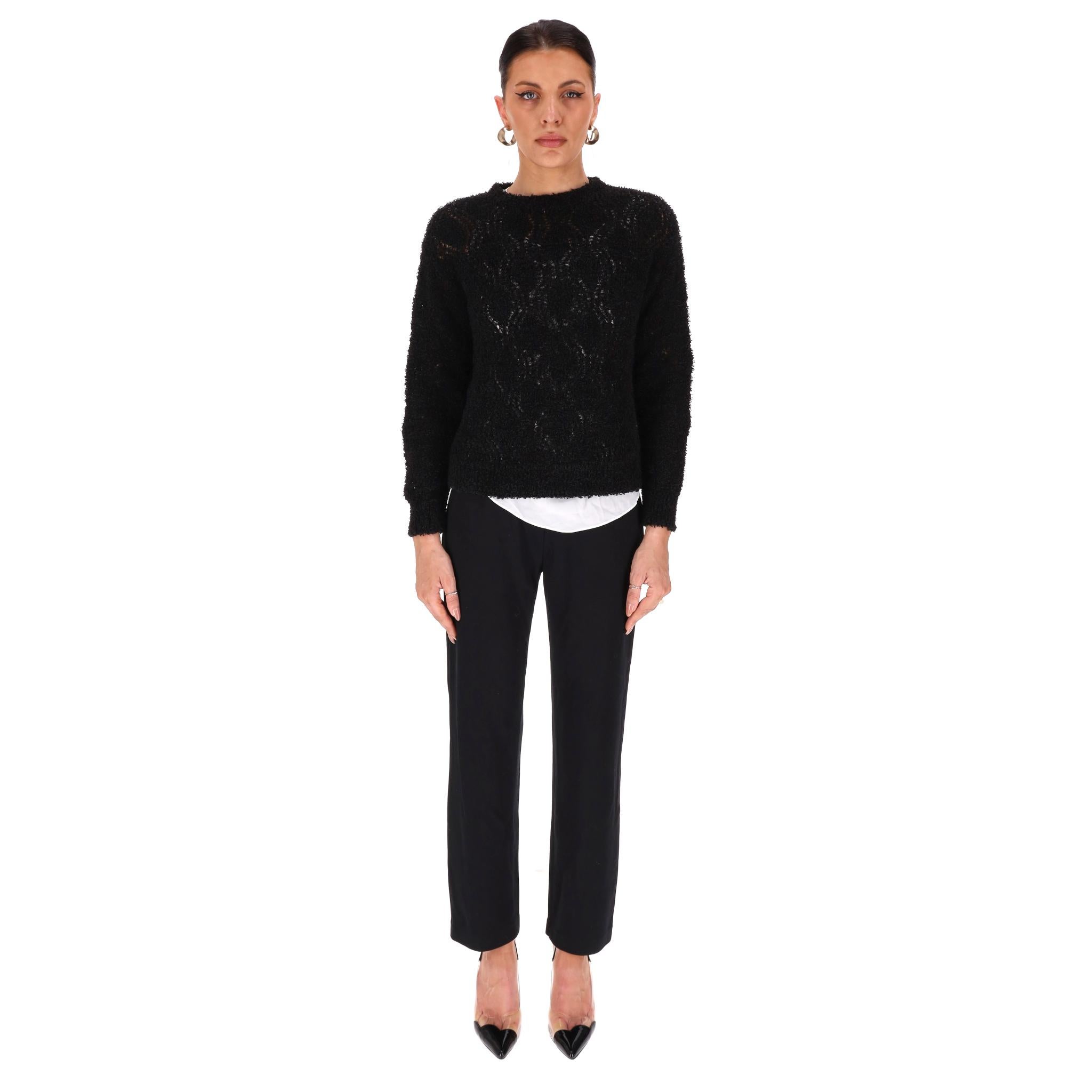 Brunello Cuccinelli - Maglia aperta in cotone

Maglia nera in misto cotone dal design a maglia aperta.

Con un top bianco staccabile.

Caratterizzato da maniche lunghe e scollatura a girocollo.

Prezzo di listino circa 1,050 euro

Taglia -