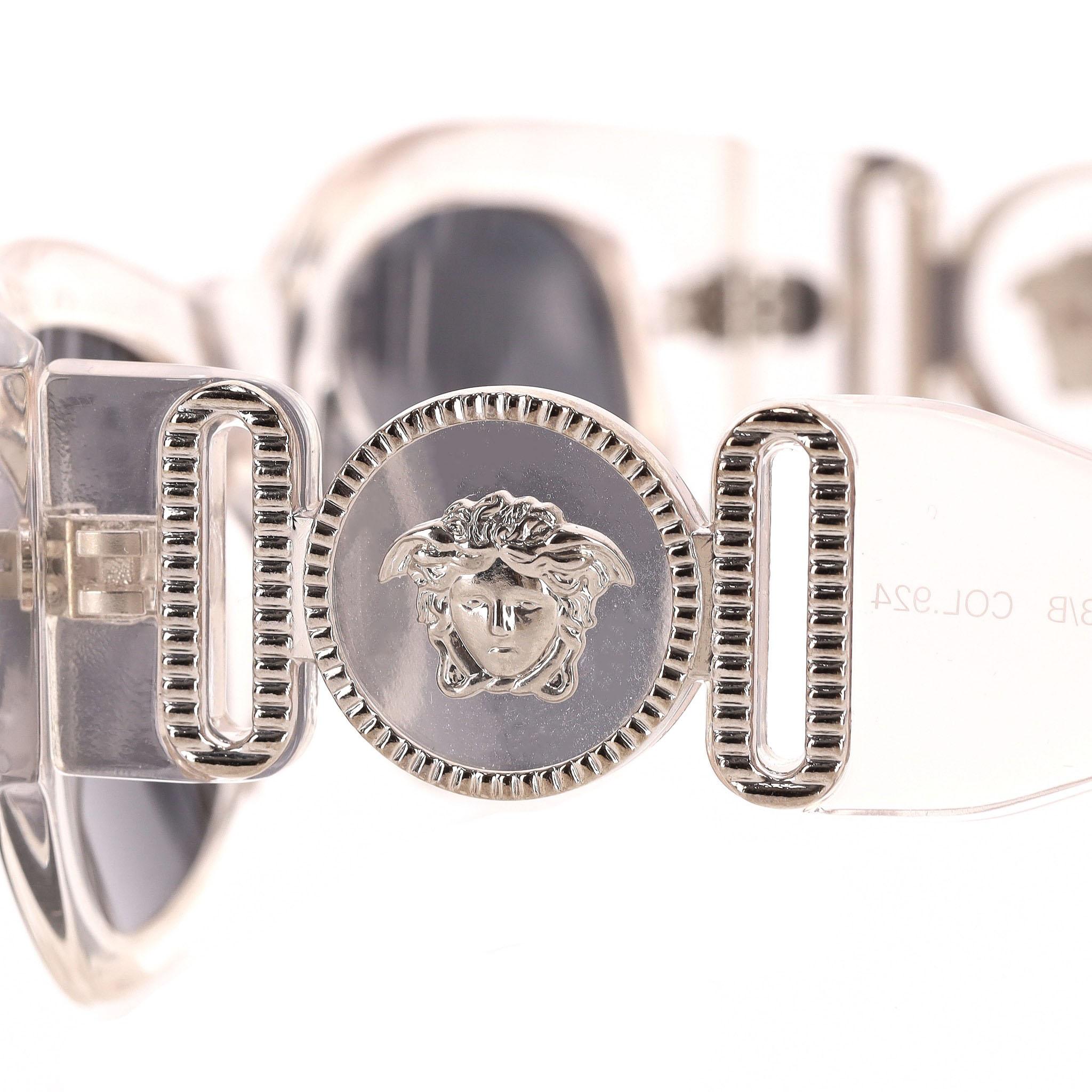 Occhiali da sole Versace Medusa Biggie In condizioni buone in vendita a London, GB