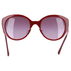 Chanel 'CC' Logo Detail Butterfly Sunglasses