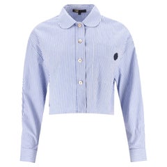 Maje - Chemise rayée en coton court