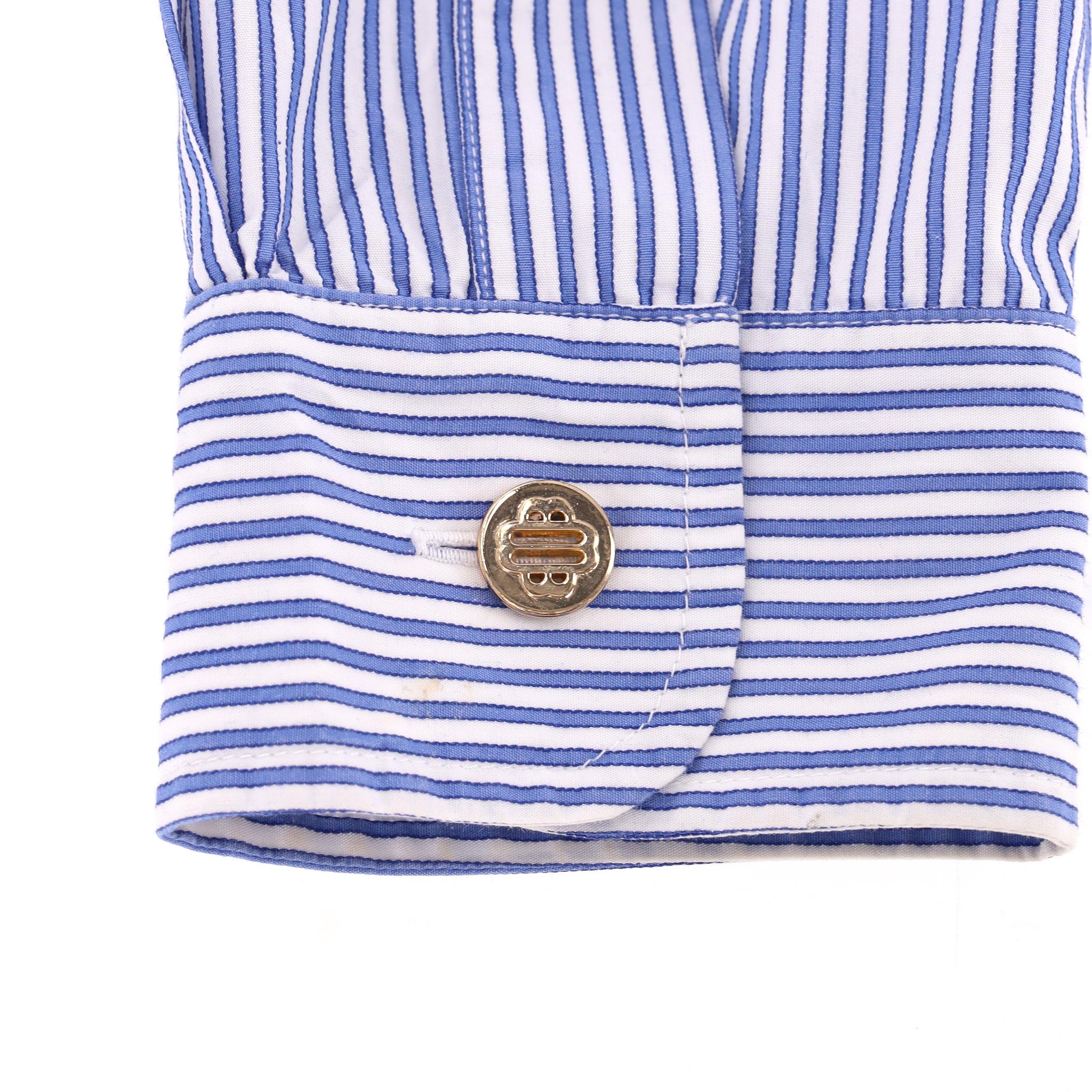 Donna Camicia in cotone a righe di Maje in vendita