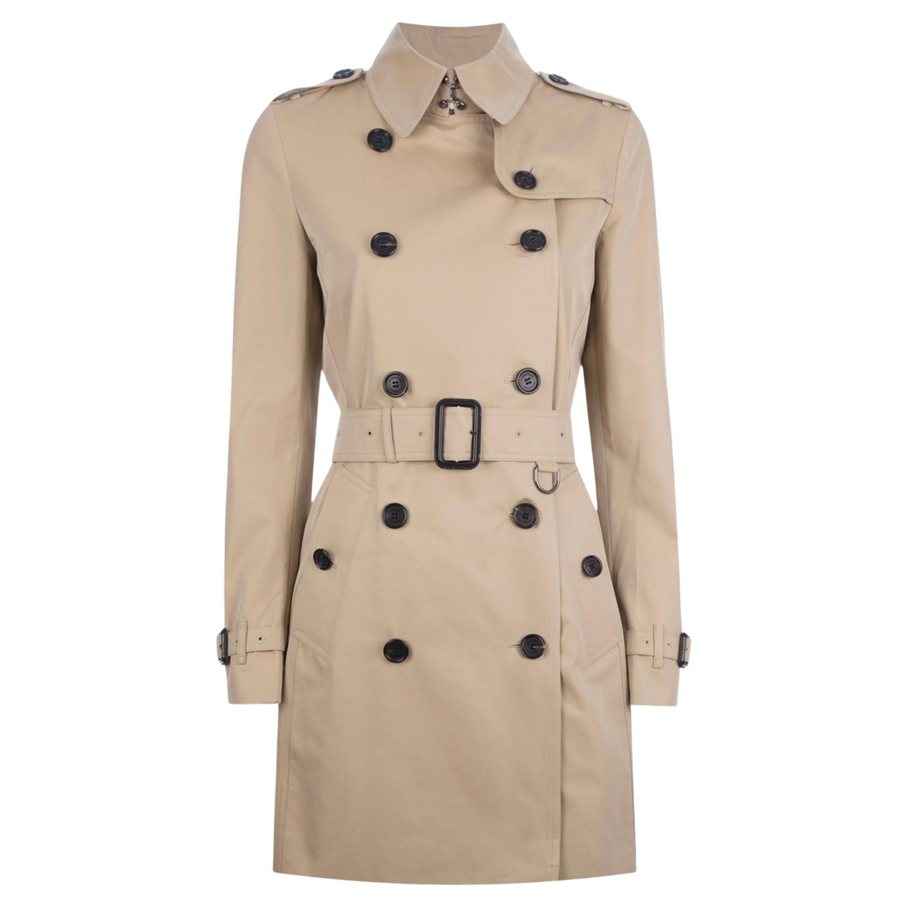 Trench Kensington di media lunghezza di Burberry