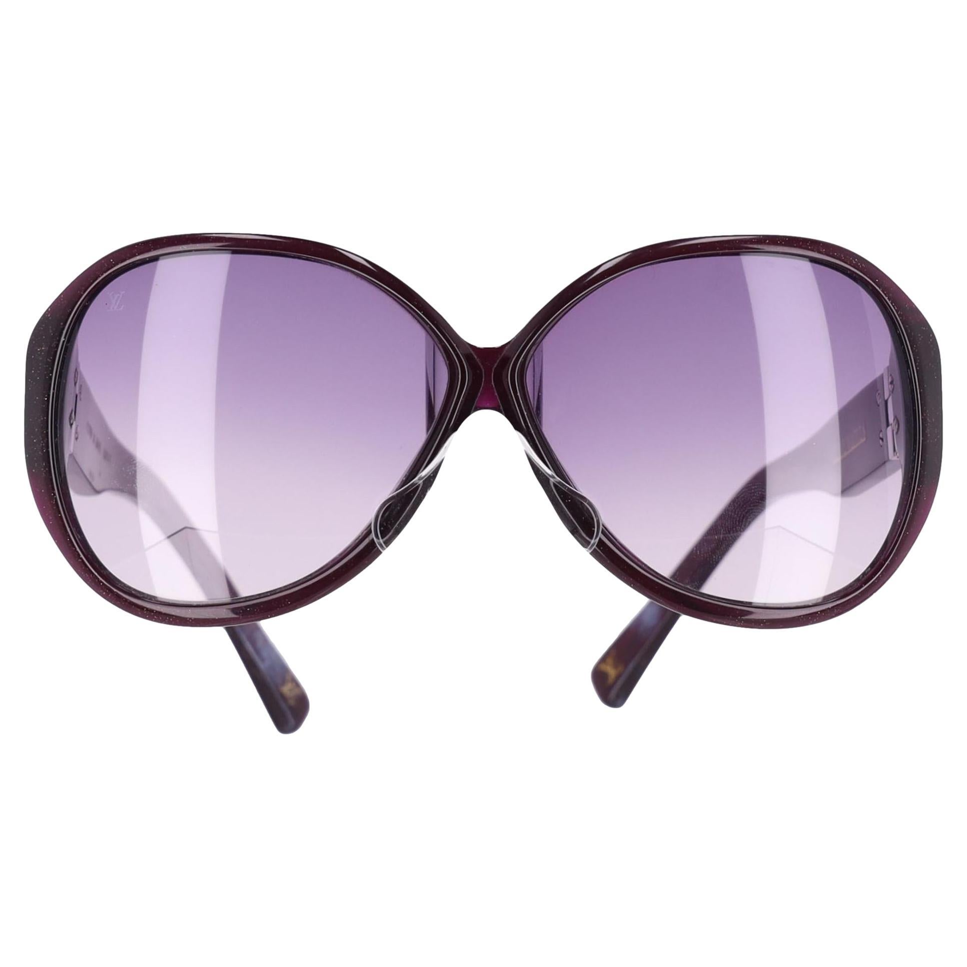 Gafas de sol monograma oversize Louis Vuitton en venta