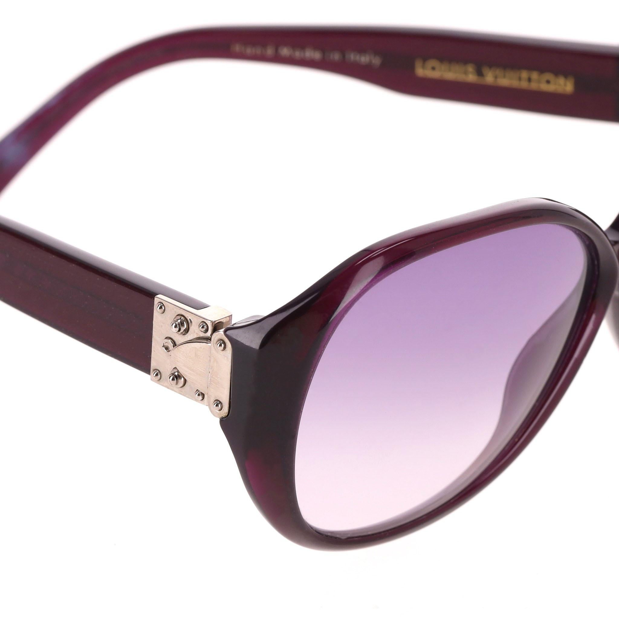 Gafas de sol monograma oversize Louis Vuitton en venta 1