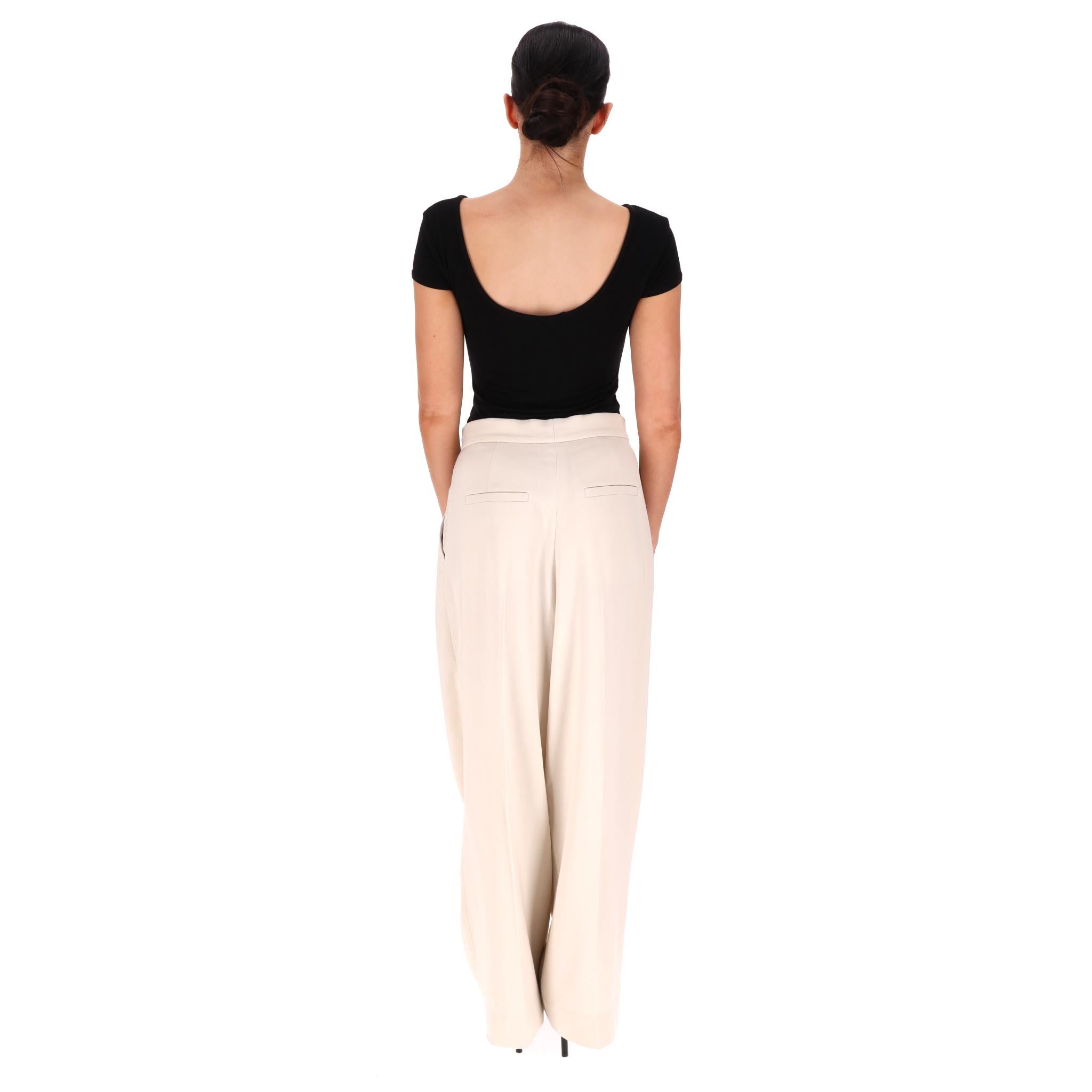 Pantaloni a gamba larga in misto lana di Brunello Cucinelli In condizioni ottime in vendita a London, GB