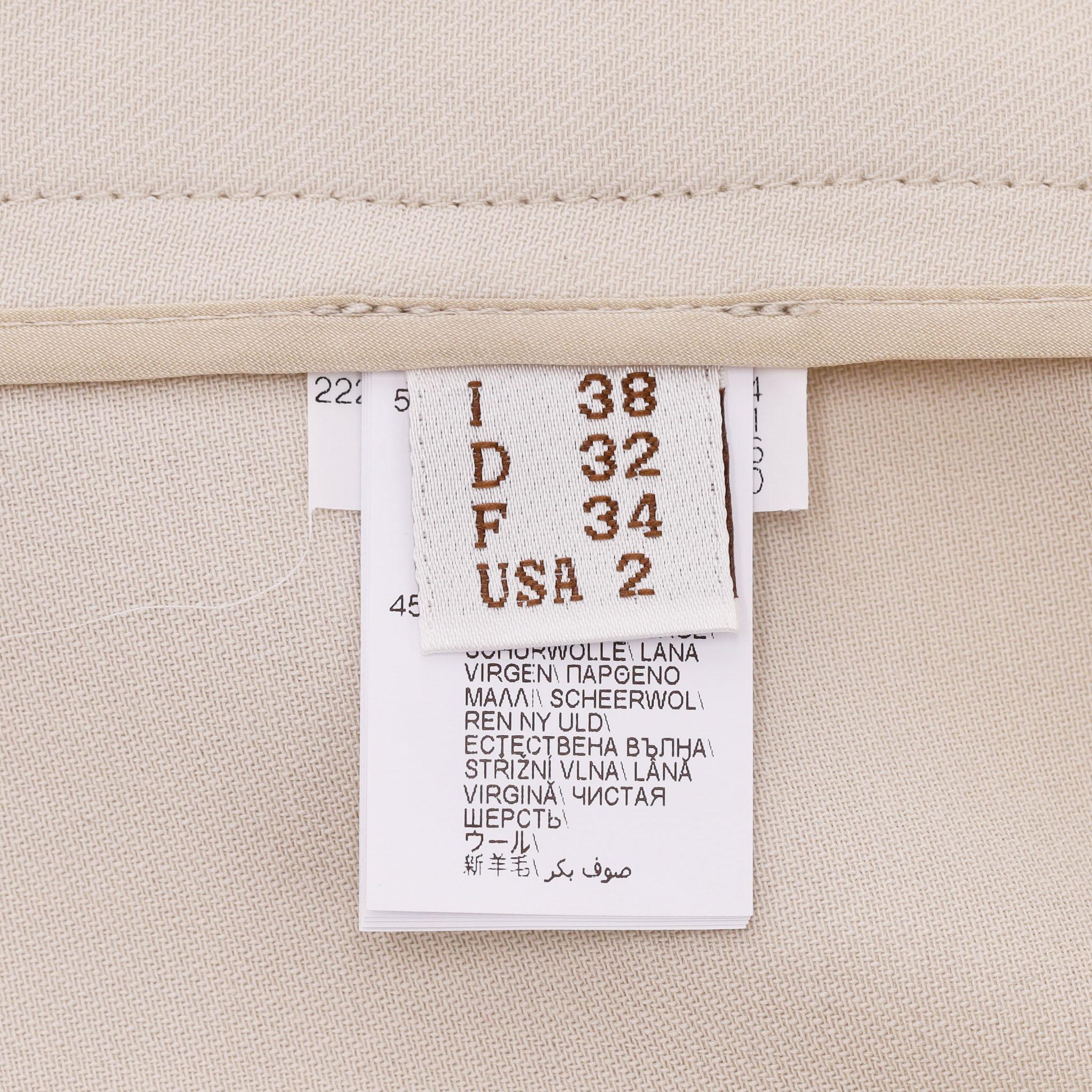 Pantaloni a gamba larga in misto lana di Brunello Cucinelli in vendita 2