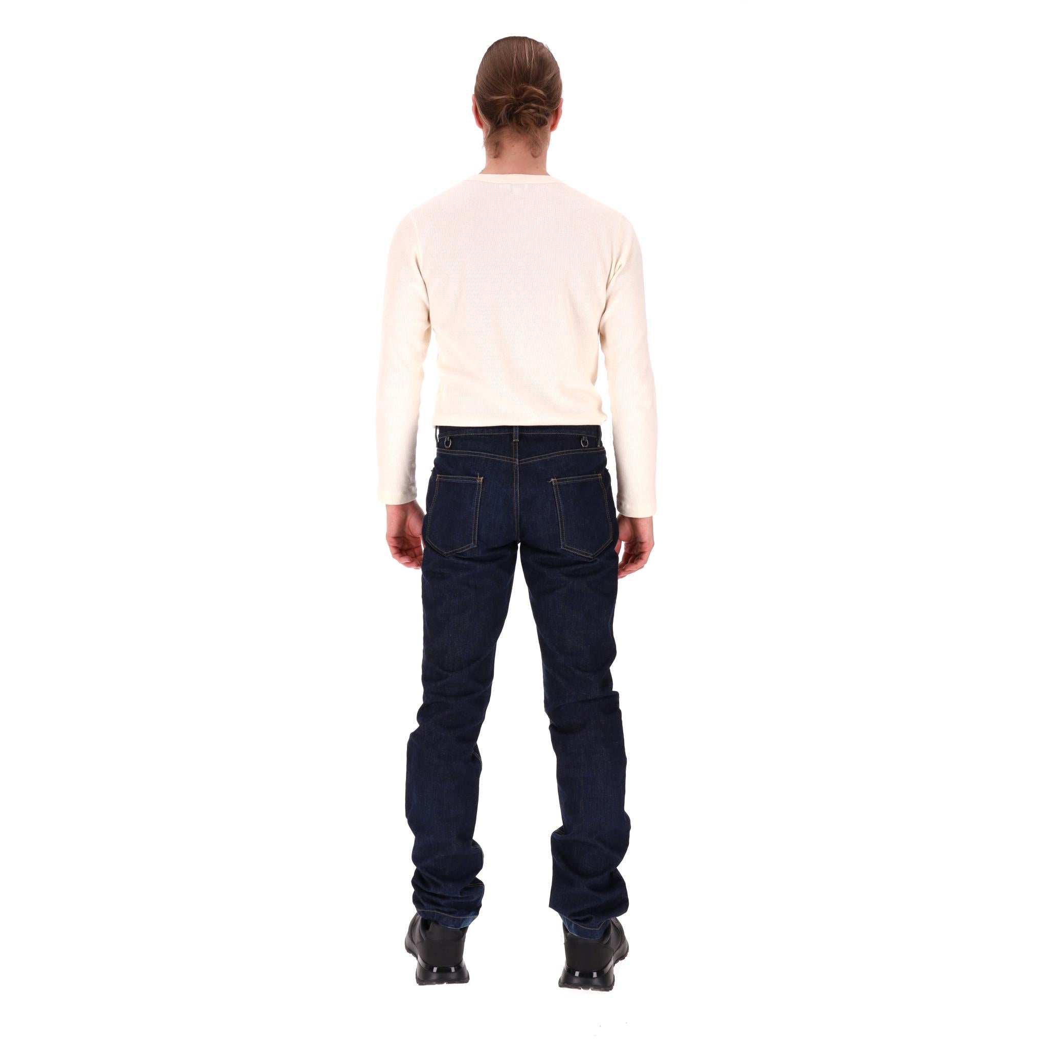 Jeans a gamba tesa in cotone Burberry In condizioni buone in vendita a London, GB