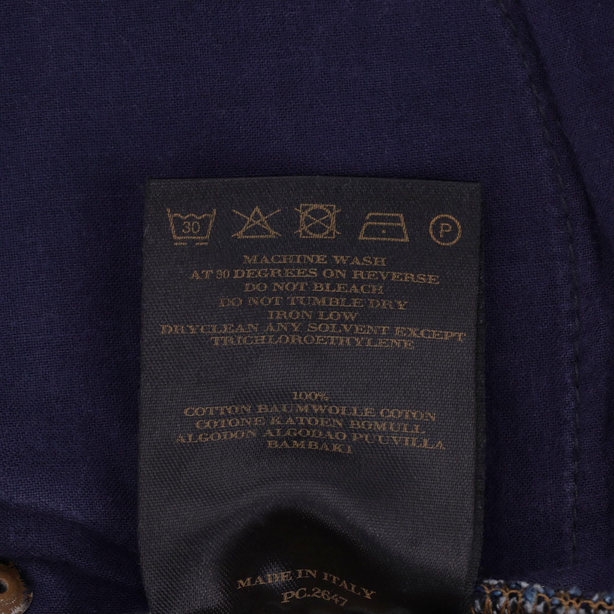 Jeans a gamba tesa in cotone Burberry in vendita 2