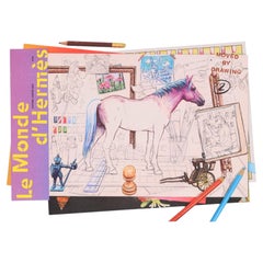 Le Monde d'Hermes Magazine 2025 Moved by Drawing 2
