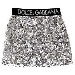 Dolce & Gabbana Sequined Mini Skirt