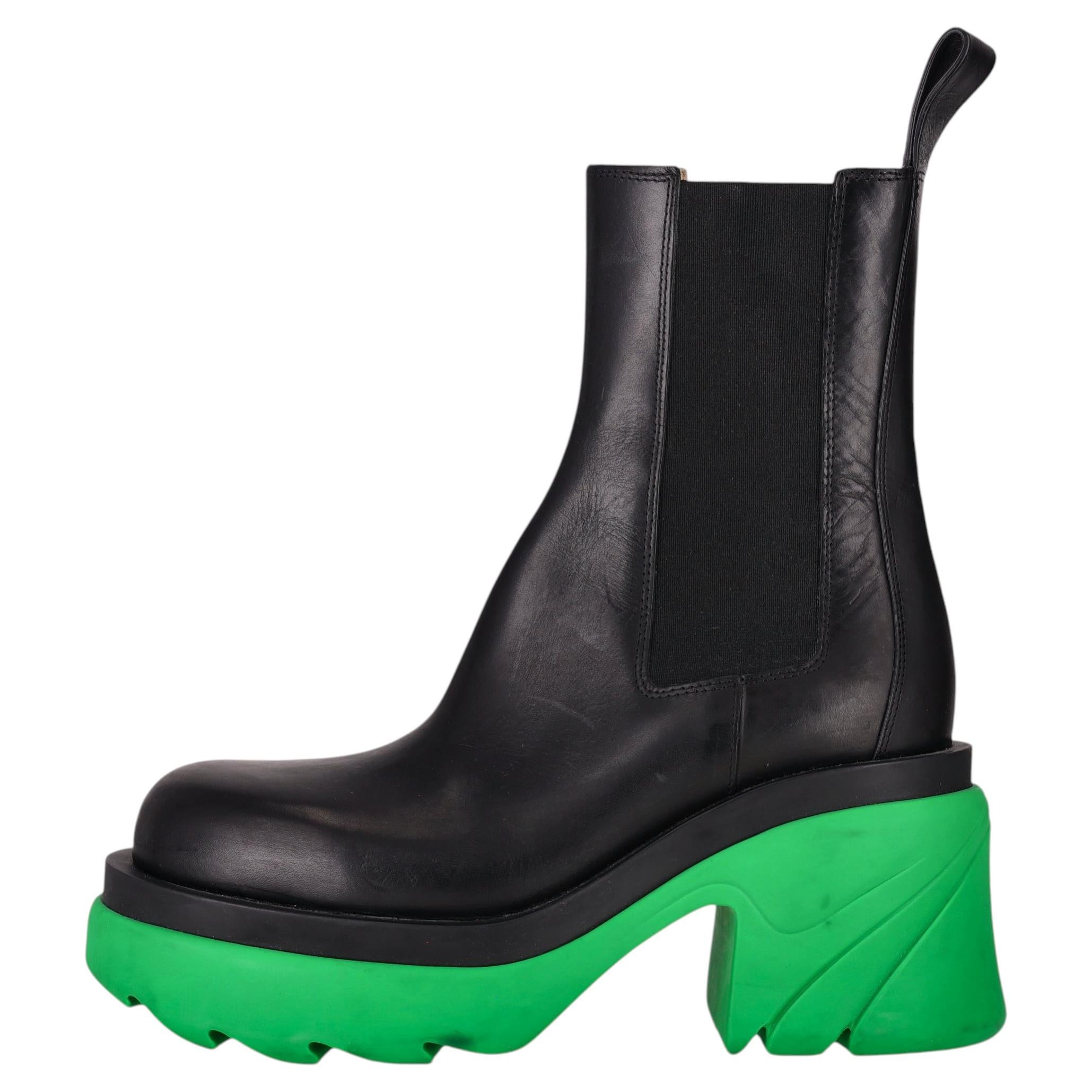 Bottega Veneta Calfskin Leather Boots For Sale