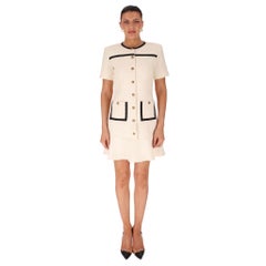 Sandro Boucle Tweed Mini Dress