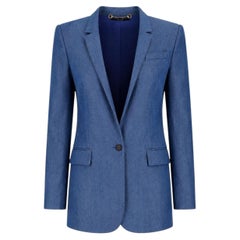 Chaqueta entallada de crepé de Gucci