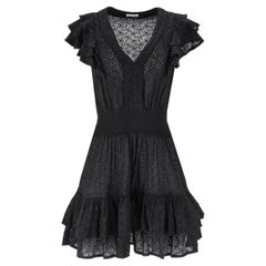 Mini-robe en coton à volants « Poupette St Barth »