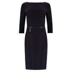 Elisabetta Franchi Belted Knee-Length Dress