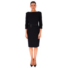 Elisabetta Franchi Belted Knee-Length Dress