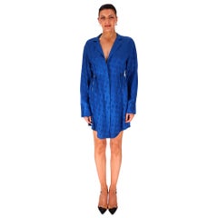 Off-White 'Liquid Melt' Monogram Jacquard-Woven Shirt Dress