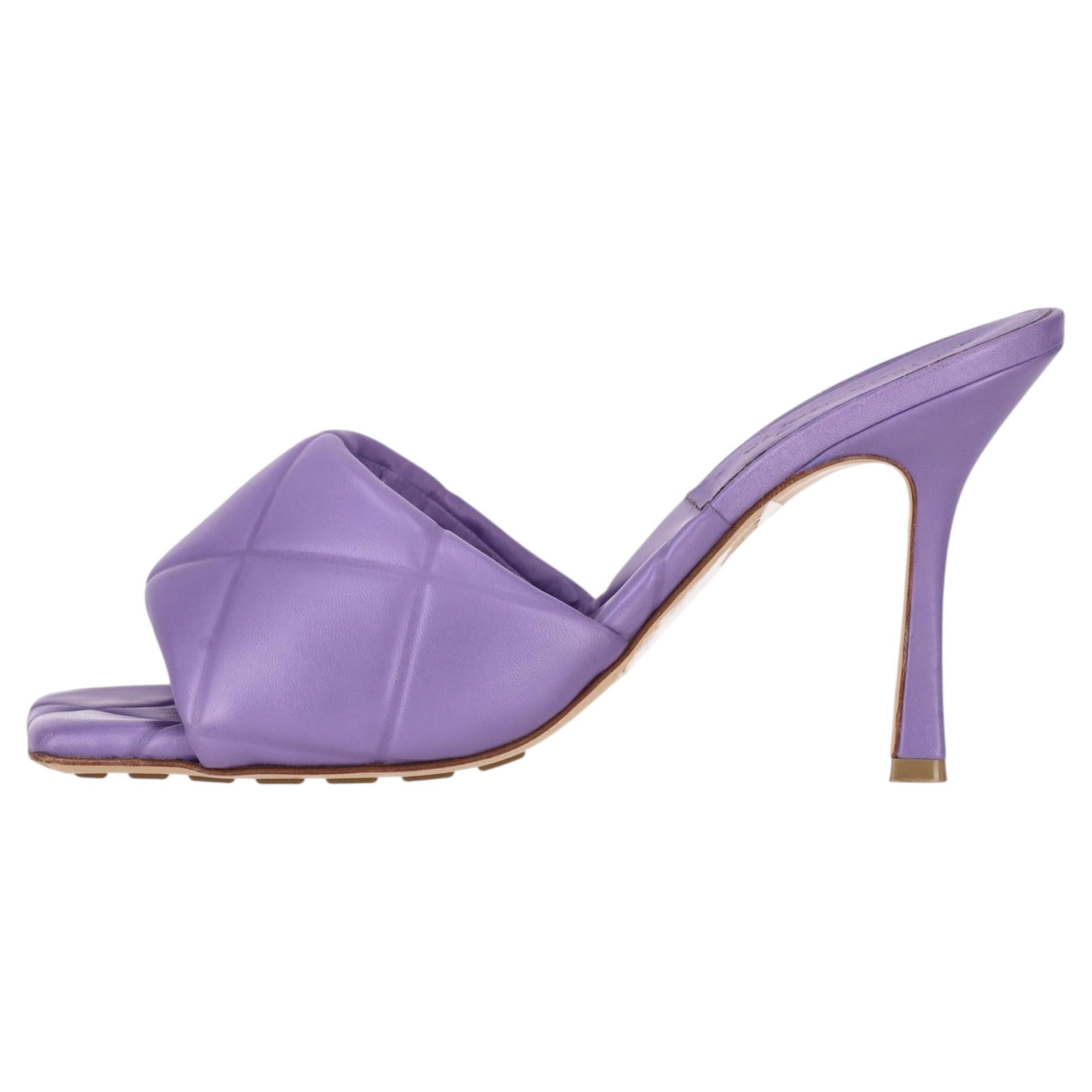 Bottega Veneta Nappa Lambskin Leather Lido Mule Sandals
