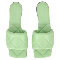 Bottega Veneta Nappa Lambskin Leather Lido Flat Sandals