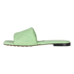 Bottega Veneta Nappa Lambskin Leather Lido Flat Sandals