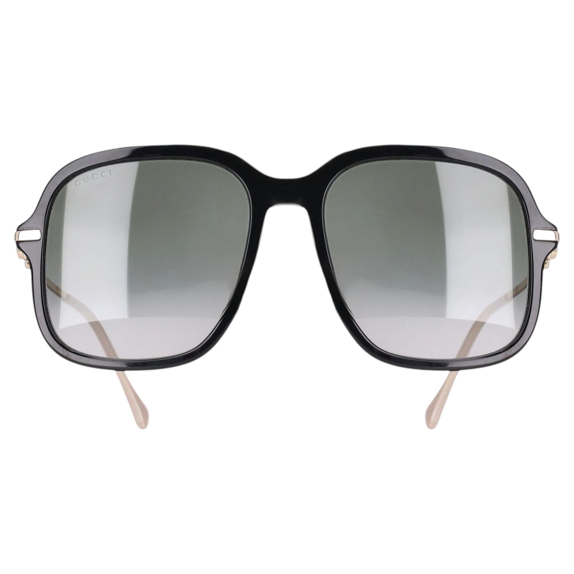 Gucci Horsebit Detail Oversized Square Sunglasses For Sale